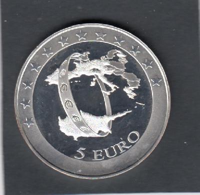 Beschrijving: 5 Euro EURO-BAND